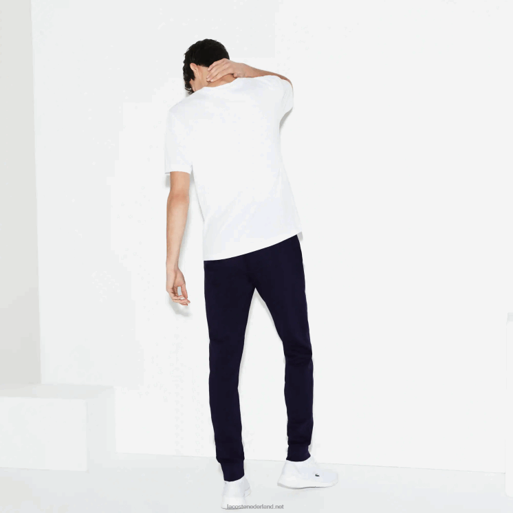Lacoste sport fleece tennis joggingbroek 0828H961 marineblauw 166 Heren