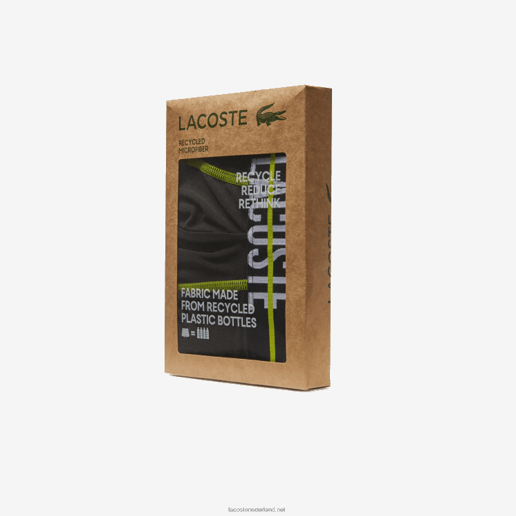 Lacoste naadloze jersey kofferbak 0828H1492 zwart geel 9y2 Heren