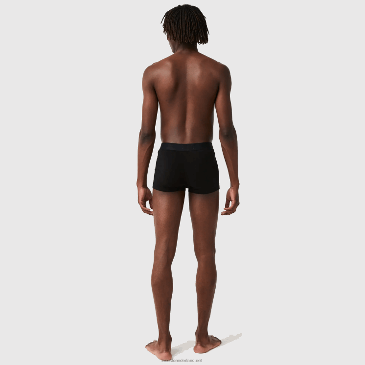Lacoste stretch katoenen romper 3-pack 0828H1431 zwart grijs chine wit eqd Heren