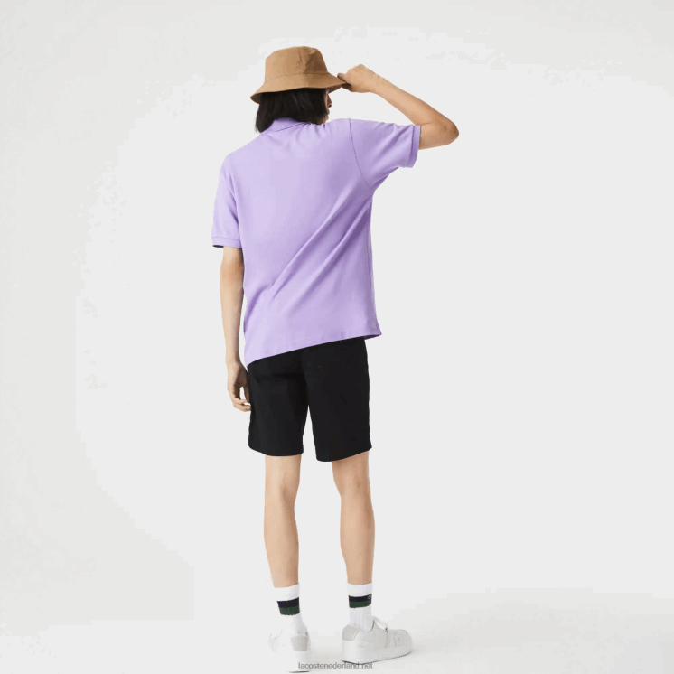 Lacoste Slim fit bermuda van stretchkatoen 0828H432 zwart 031 Heren