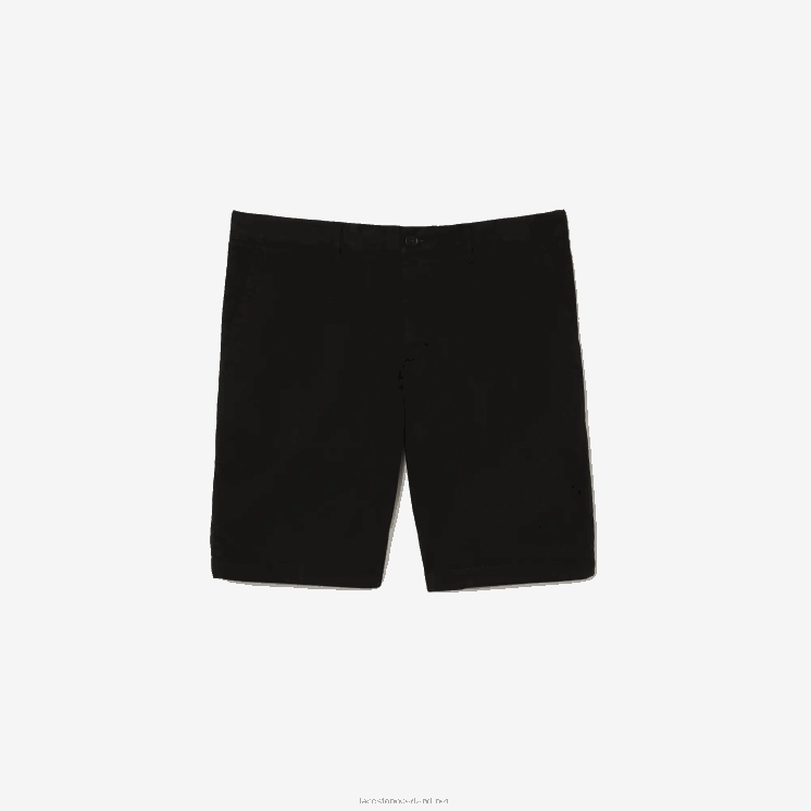 Lacoste Slim fit bermuda van stretchkatoen 0828H432 zwart 031 Heren