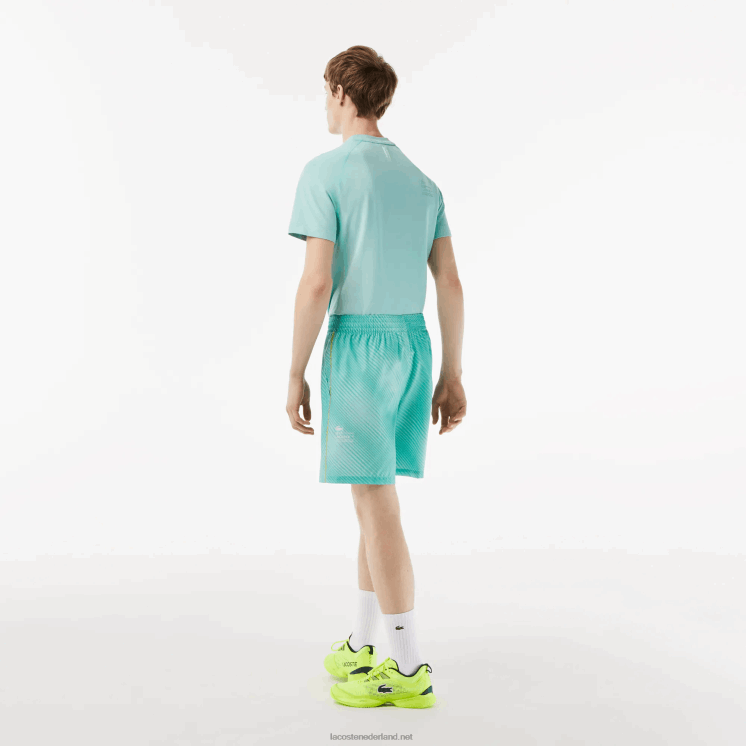 Lacoste korte sportbroek 0828H11 lichtgroen geel h0u Heren