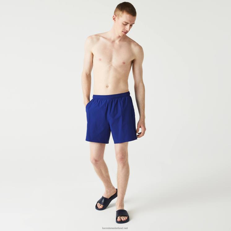 Lacoste lichte zwembroek 0828H1682 blauwe bdm Heren