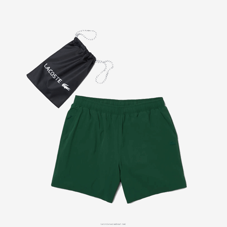 Lacoste lichte zwembroek 0828H1683 groen 132 Heren