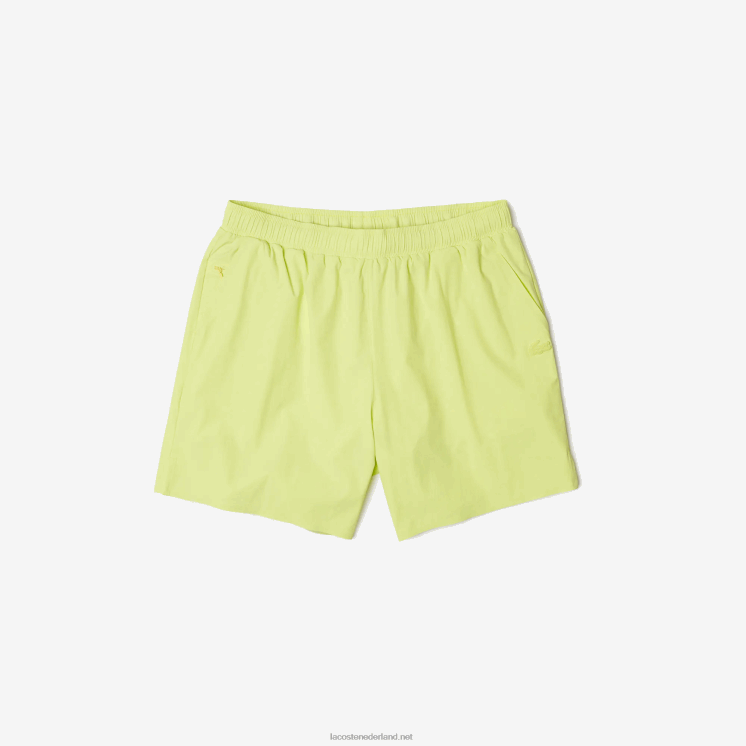 Lacoste lichte zwembroek 0828H1684 flitsende gele tuk Heren
