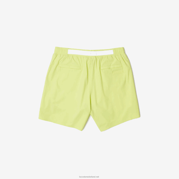 Lacoste lichte zwembroek 0828H1684 flitsende gele tuk Heren