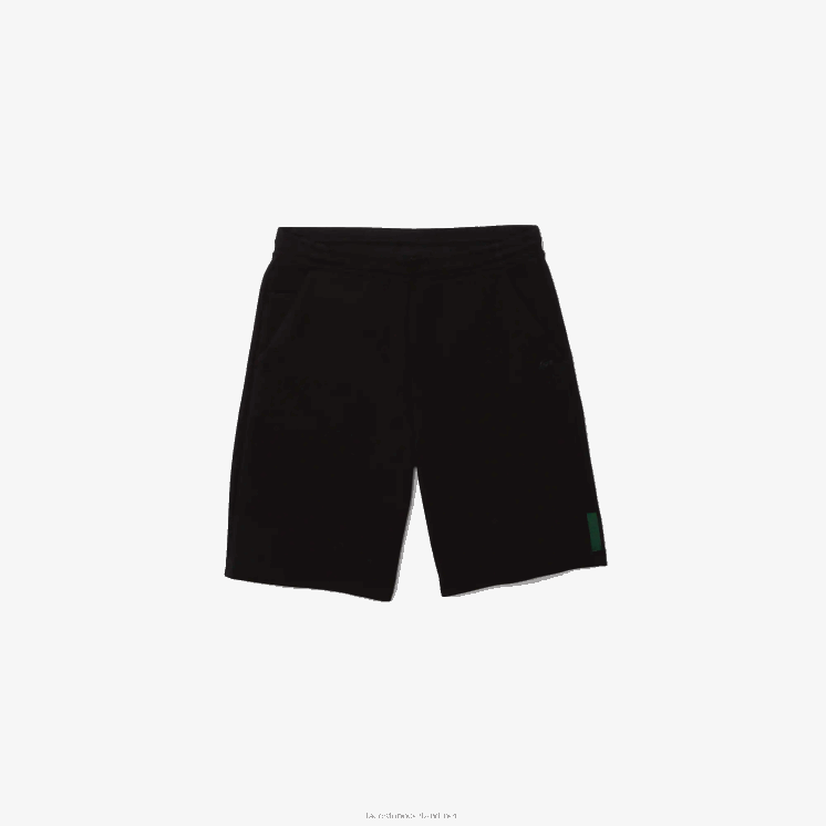 Lacoste short van stretchkatoenmix 0828H1390 zwart 031 Heren