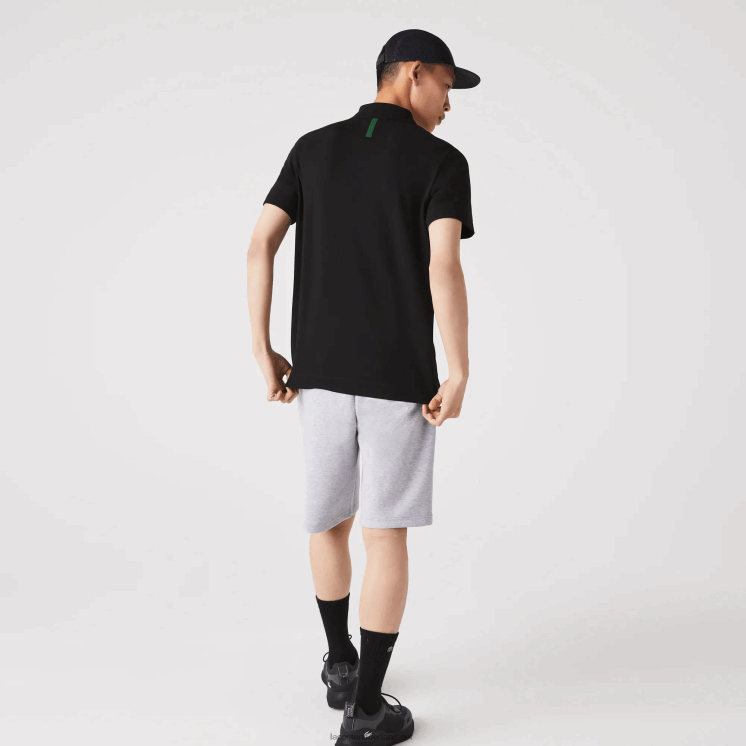 Lacoste short van stretchkatoenmix 0828H1391 grijze chine ca Heren