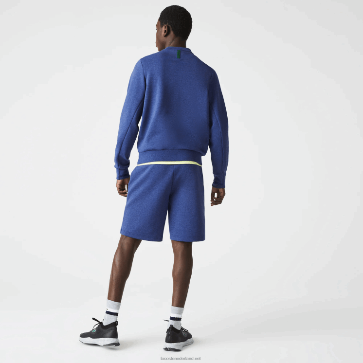Lacoste short van stretchkatoenmix 0828H1392 blauw chine hjd Heren
