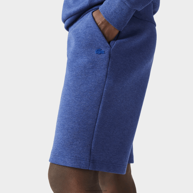Lacoste short van stretchkatoenmix 0828H1392 blauw chine hjd Heren