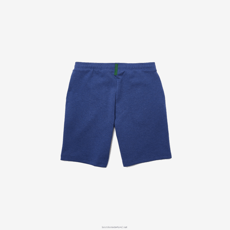 Lacoste short van stretchkatoenmix 0828H1392 blauw chine hjd Heren