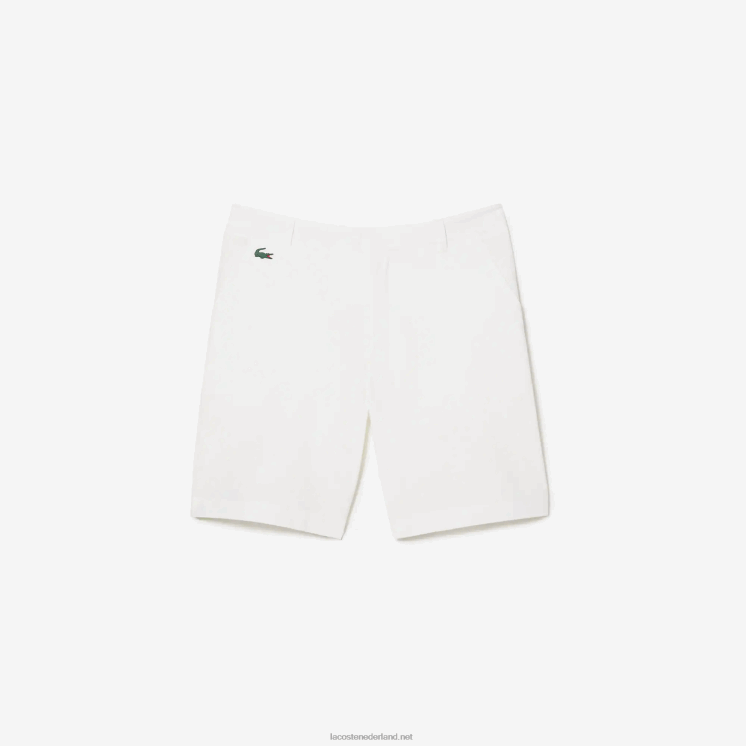 Lacoste sport lichtgewicht stretch golfshort 0828H442 wit 70v Heren