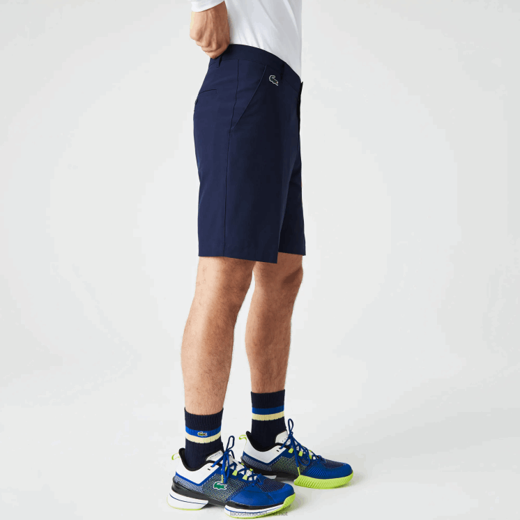Lacoste sport lichtgewicht stretch golfshort 0828H443 marineblauw 166 Heren