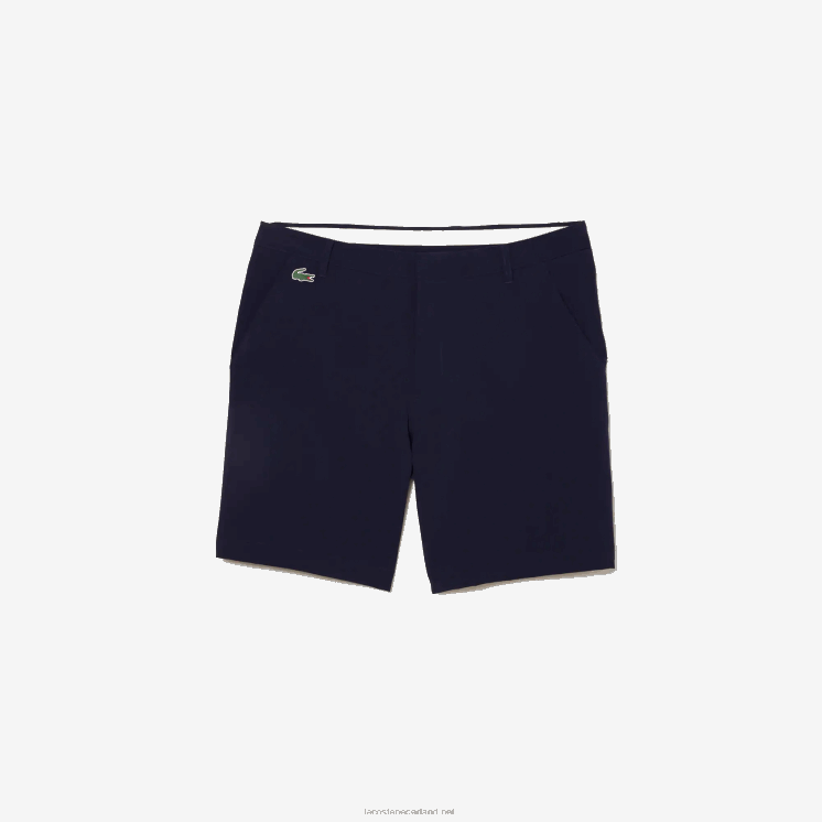 Lacoste sport lichtgewicht stretch golfshort 0828H443 marineblauw 166 Heren