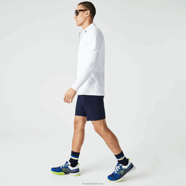 Lacoste sport lichtgewicht stretch golfshort 0828H443 marineblauw 166 Heren