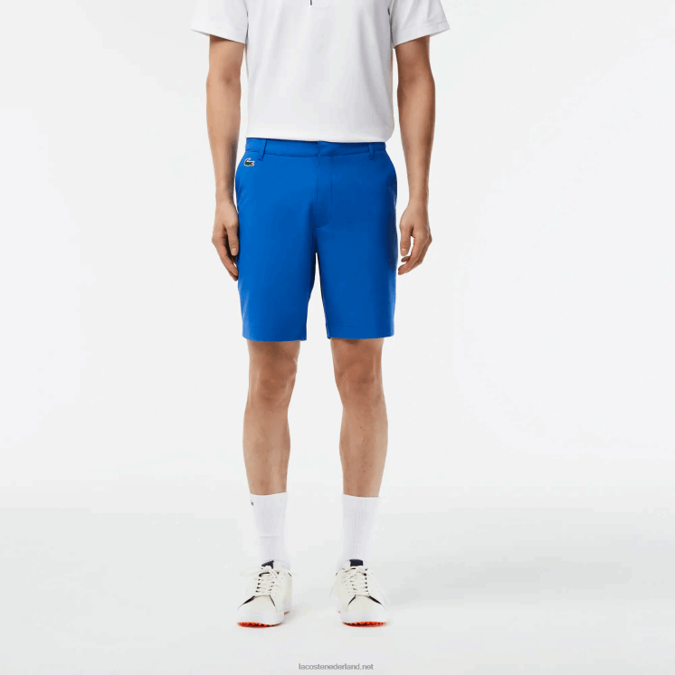 Lacoste sport lichtgewicht stretch golfshort 0828H444 blauwe kxb Heren