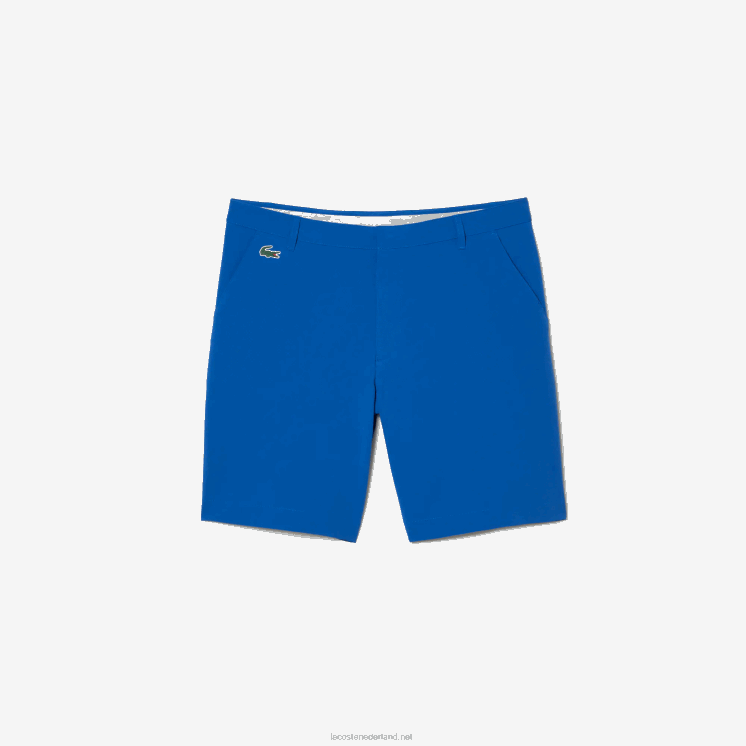 Lacoste sport lichtgewicht stretch golfshort 0828H444 blauwe kxb Heren