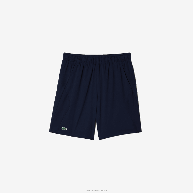 Lacoste sport regular fit naadloze tennisshort 0828H1331 marineblauw 423 Heren