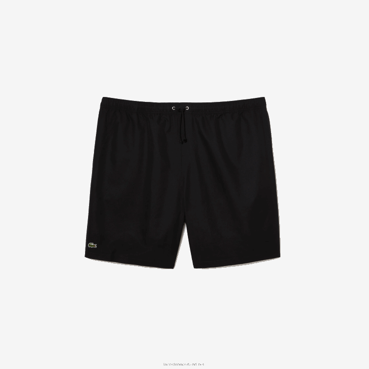 Lacoste sport relaxed fit jersey gevoerde short - grote maten - groot 0828H1445 zwart 031 Heren