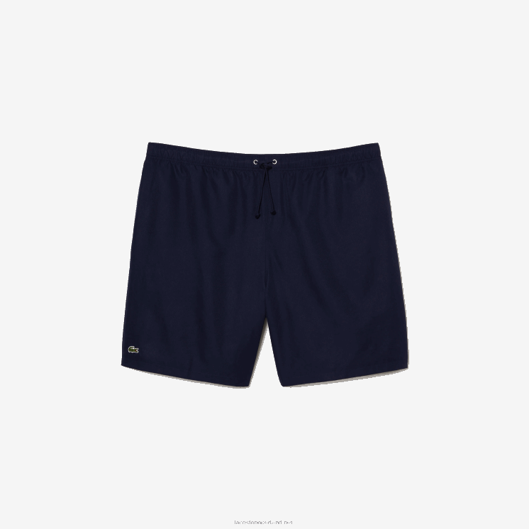 Lacoste sport relaxed fit jersey gevoerde short - grote maten - groot 0828H1447 marineblauw 166 Heren