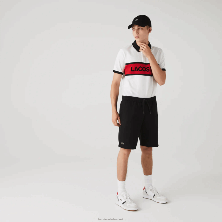Lacoste sport tennis fleece short 0828H1337 zwart 031 Heren
