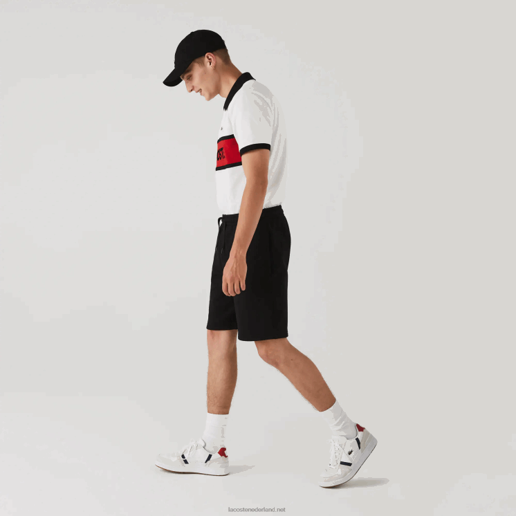 Lacoste sport tennis fleece short 0828H1337 zwart 031 Heren