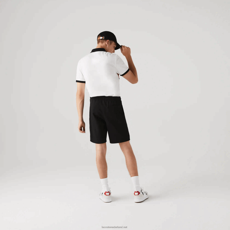 Lacoste sport tennis fleece short 0828H1337 zwart 031 Heren