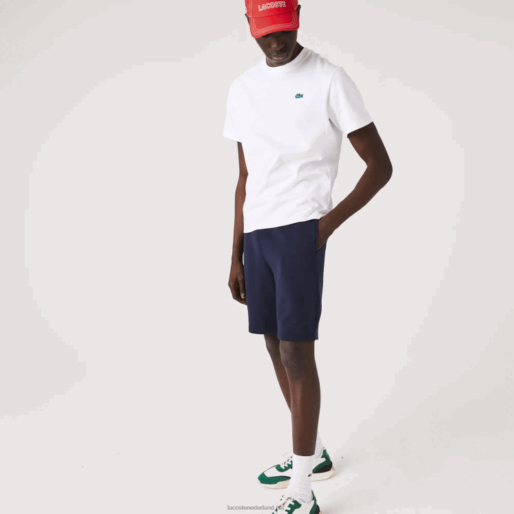 Lacoste sport tennis fleece short 0828H1338 marineblauw 166 Heren