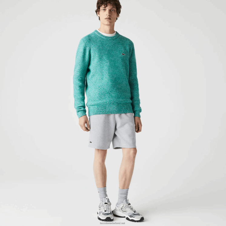 Lacoste sport tennis fleece short 0828H1361 grijze chine ca Heren