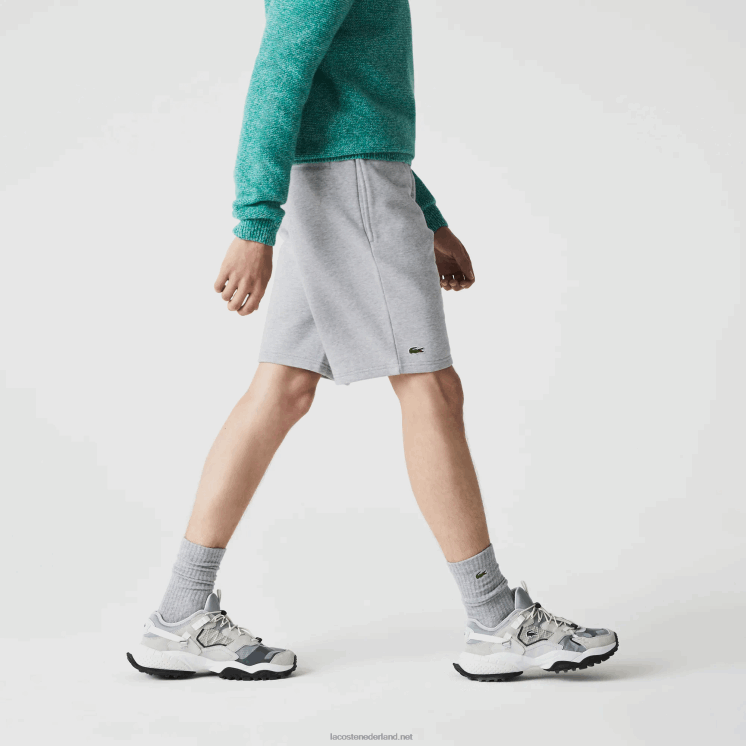Lacoste sport tennis fleece short 0828H1361 grijze chine ca Heren