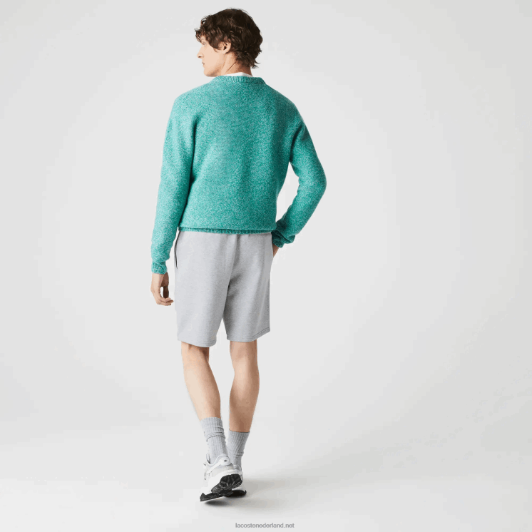 Lacoste sport tennis fleece short 0828H1361 grijze chine ca Heren
