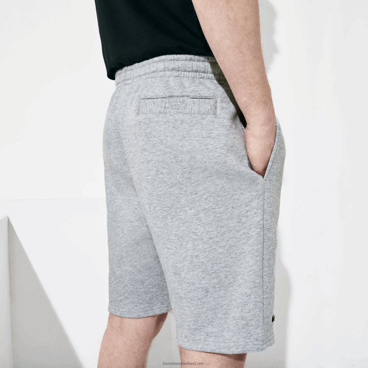 Lacoste sport tennis fleece short 0828H1361 grijze chine ca Heren
