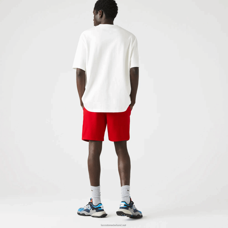 Lacoste sport tennis fleece short 0828H1374 rood 240 Heren