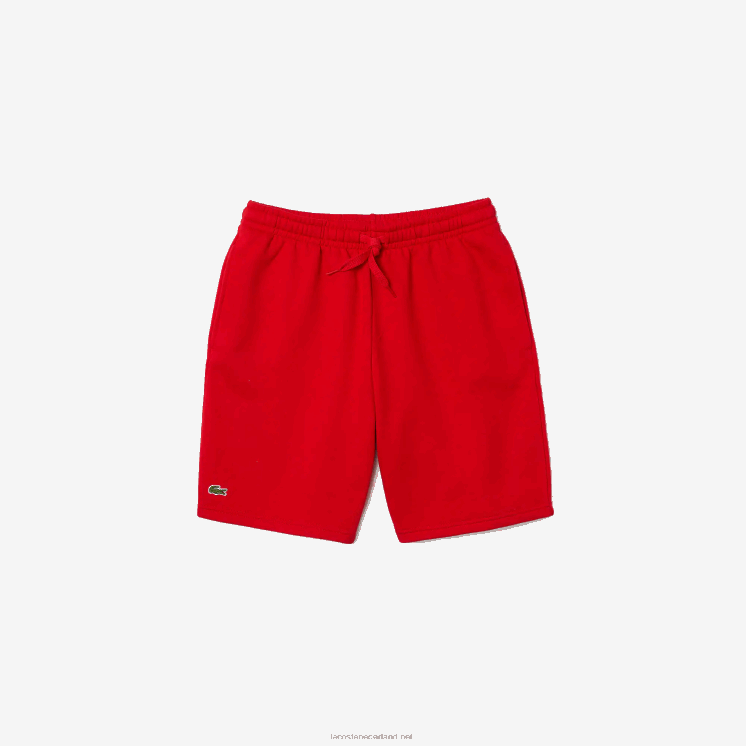 Lacoste sport tennis fleece short 0828H1374 rood 240 Heren