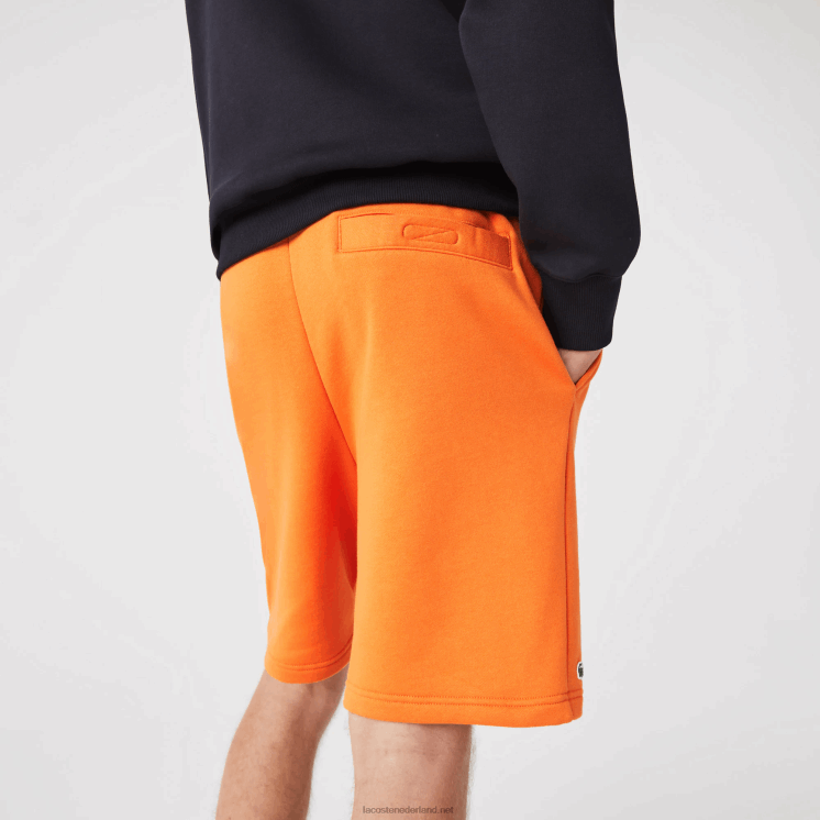 Lacoste sport tennis fleece short 0828H1577 oranje tv1 Heren