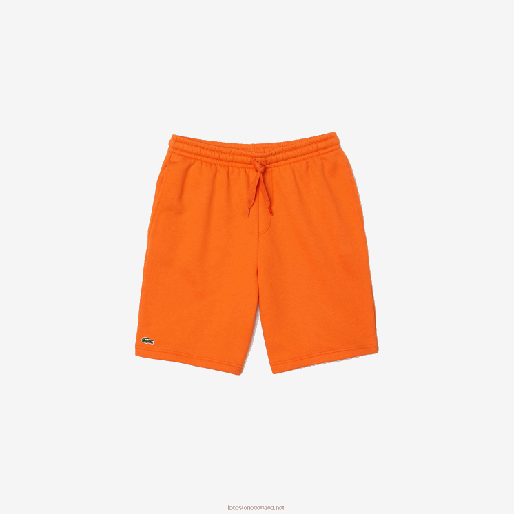 Lacoste sport tennis fleece short 0828H1577 oranje tv1 Heren