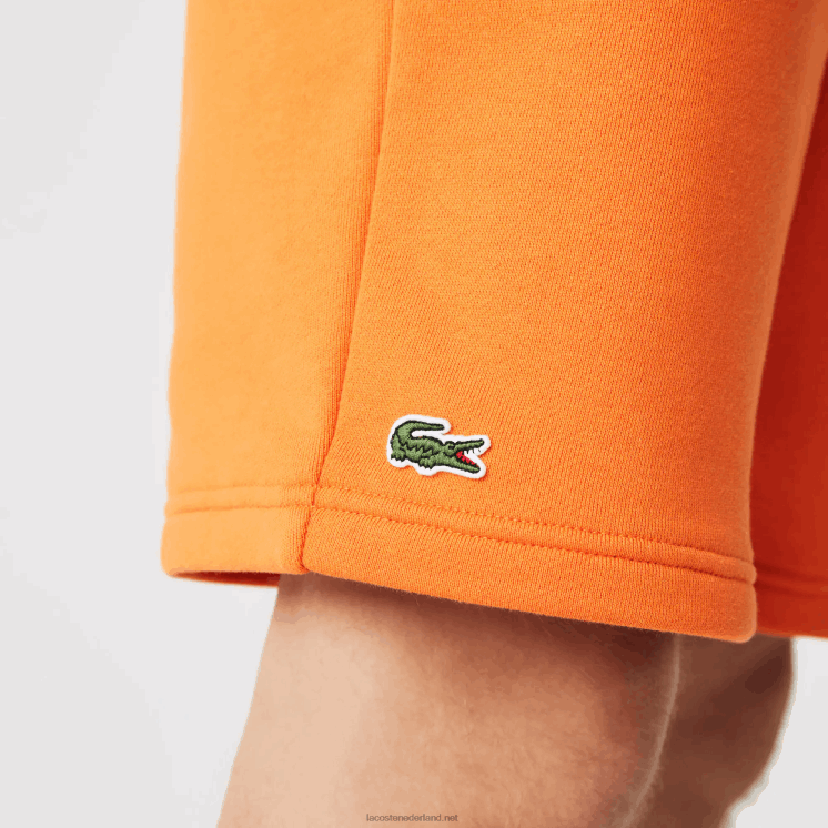 Lacoste sport tennis fleece short 0828H1577 oranje tv1 Heren
