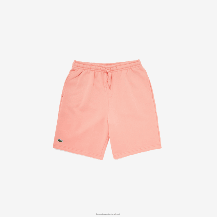 Lacoste sport tennis fleece short 0828H1600 roze 5mm Heren