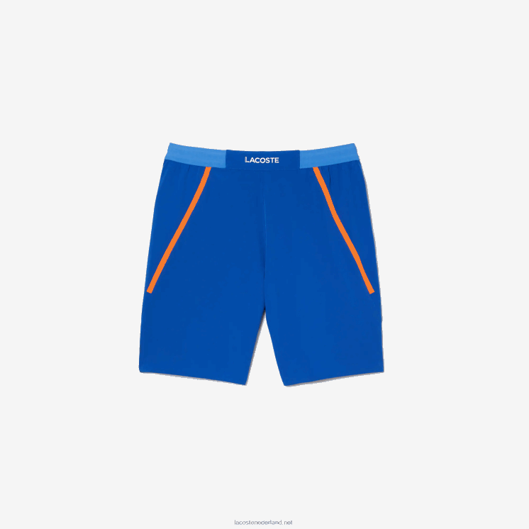 Lacoste tennis x novak djokovic korte broek 0828H409 blauwe kxb Heren