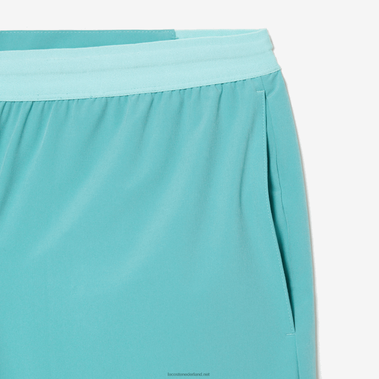 Lacoste tennis x novak djokovic korte broek 0828H410 munt 3a4 Heren
