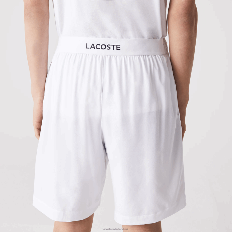 Lacoste ultralichte sportbroek 0828H1409 wit marineblauw 522 Heren