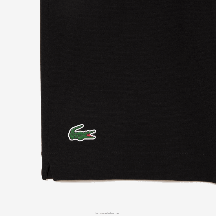 Lacoste ultralichte sportbroek 0828H1410 zwart wit 258 Heren