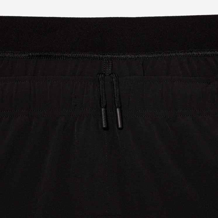 Lacoste ultralichte sportbroek 0828H1410 zwart wit 258 Heren