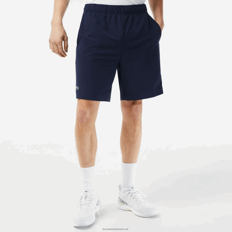 Lacoste ultralichte sportbroek 0828H1411 marineblauw wit 525 Heren
