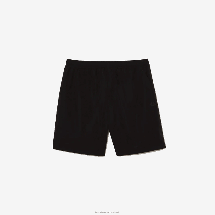 Lacoste waterdichte korte broek 0828H465 zwart 031 Heren