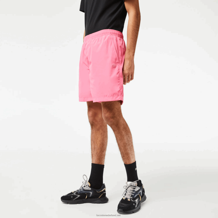 Lacoste waterdichte korte broek 0828H466 roze 2r3 Heren