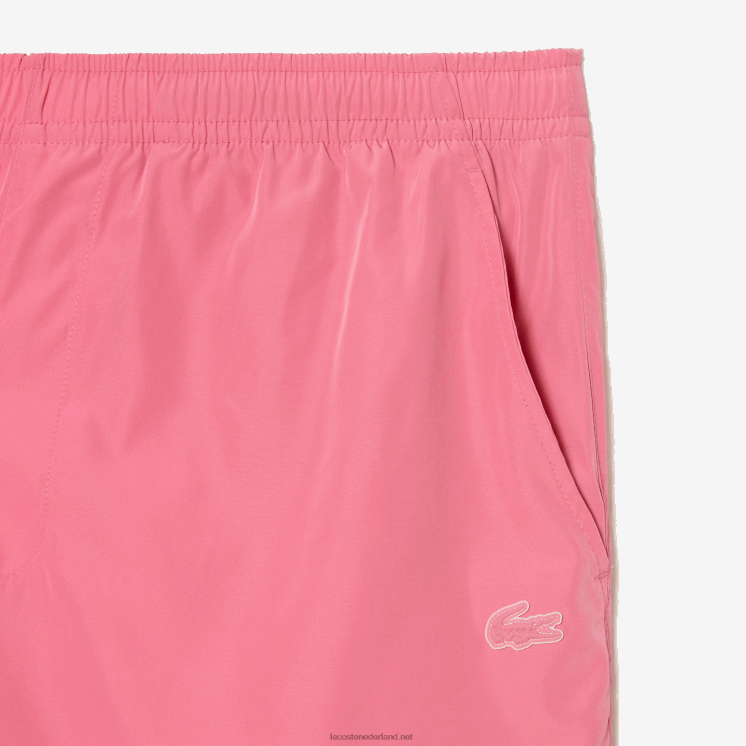 Lacoste waterdichte korte broek 0828H466 roze 2r3 Heren