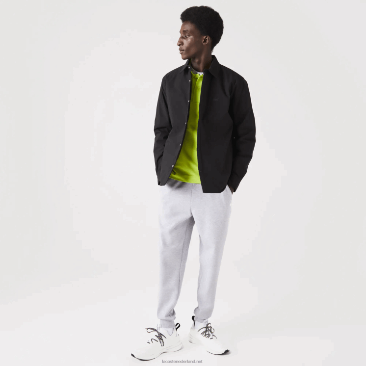Lacoste waterafstotend overshirt 0828H1569 zwart 031 Heren