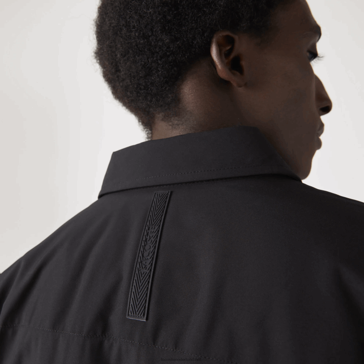 Lacoste waterafstotend overshirt 0828H1569 zwart 031 Heren