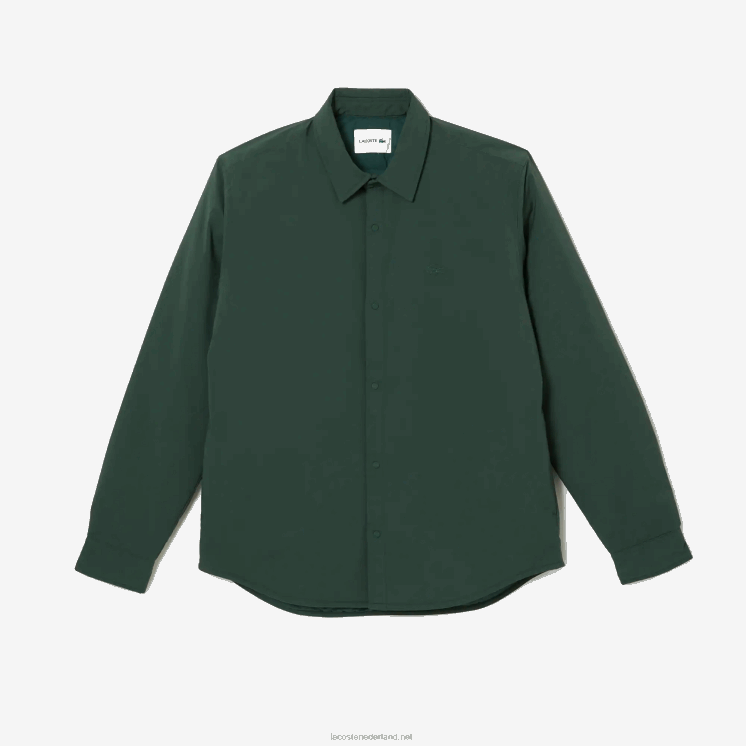 Lacoste waterafstotend overshirt 0828H1570 groen 5hx Heren